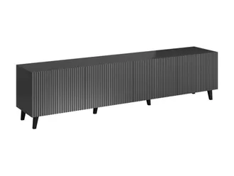 Mirjan24 Mobilier1 - Mueble Tv Remeta 103, Antracita, N&uacute;mero De Puertas: 0, N&uacute;mero De Cajones: 0, 201x53x42cm