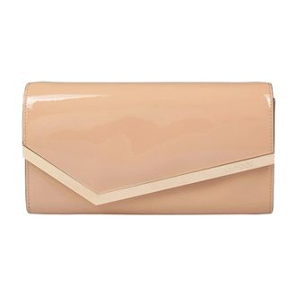 Jimmy Choo London Dames, Tassen, Beige, Maat: ONE Size Leer