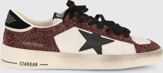 Golden Goose Sneakers Stardan in pelle di vitello con dettagli glitter