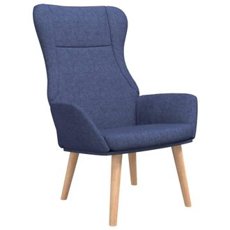 Nova Sill&oacute;n De Relax De Tela Azul Vidaxl
