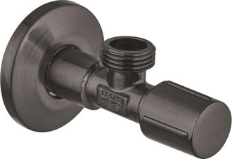 GROHE V&aacute;lvula Angular, Hard Graphite Cepillado 22041al0