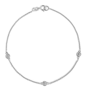The Diamond Store 0.31ct Lab Diamond Bracelet set in 9K White Gold