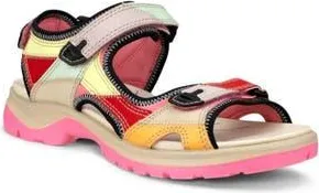 Ecco Yucatan Patchwork Sandal in 52412Mulbg at Nordstrom Rack, Size 11-11.5Us / 42Eu