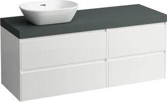 Laufen Lani Encimera De Lavabo Gris Tr&aacute;fico Incl. Mueble Bajo, 1 - Laufen