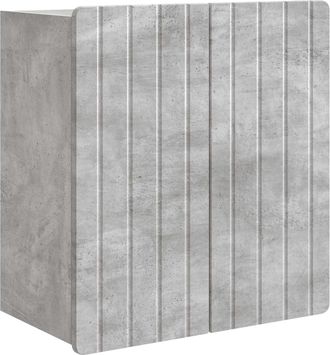 vidaXL Armario De Pared Gris Hormig&oacute;n 59 X 31 X 64 Cm Vidaxl