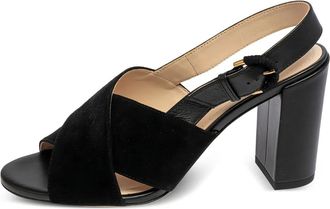Tod's Sandali slingback Pre-owned 90mm - Nero