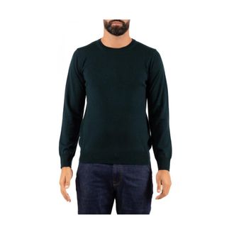 Brooksfield Truien & Vesten, Heren, Groen, L, Wol, Rondgebreide trui