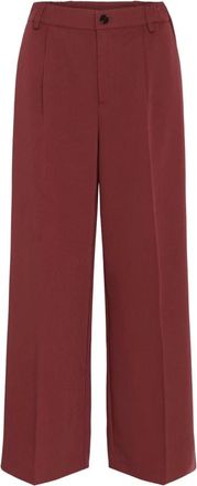 Kaffe Pantaloni a gamba larga - - Trousers - Donna - Marrone - L
