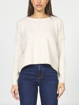 Dear John Denim Ayat Sweater In Pearl Cream