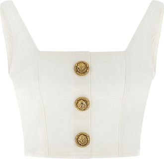 Balmain Button Top