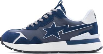 A Bathing Ape Sneakers STA con applicazione - Blu