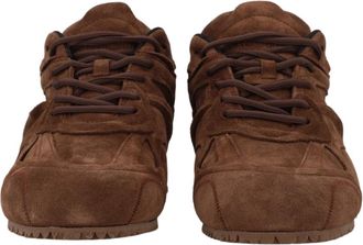 Axel Arigato Slow Runner Brown Suede Low-Top Sneakers