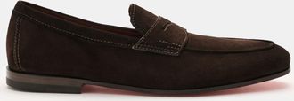 Santoni Men - Penny loafers Carlo dark brown