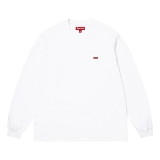SUPREME SS26 Small Box L/S T-Shirt White SUP-SS26-017-WHT