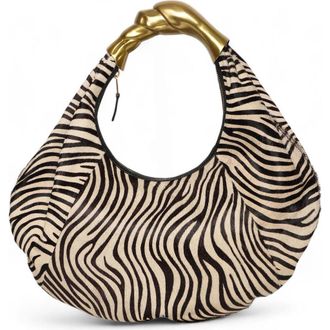 Walter Baker Lennon Mini Hobo in Zebra Calf Hair at Nordstrom