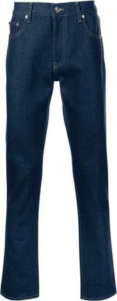 Off-white Slim-fit Jeans - Heren - Slim Fit Jeans - Blauw - W34 - Jeans