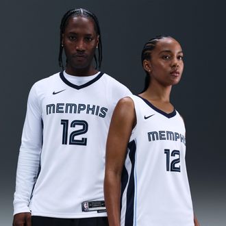Nike Ja Morant Memphis Grizzlies 2022/23 Association Edition Nike Mens Dri-FIT NBA Swingman Jersey in White | DN2082-100