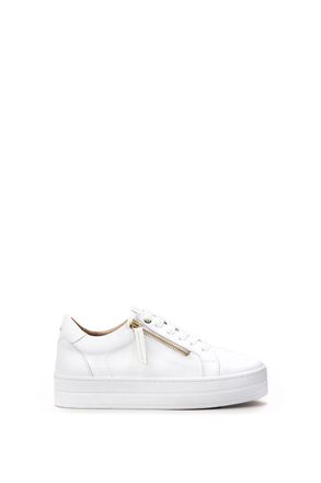 Moda in Pelle Moda in Pelle Womens Abbee White Sneakers Leather - Size EU 39