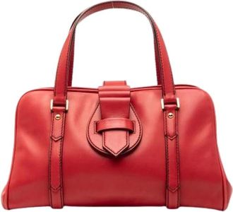 Valentino Borsa in Pelle Pre-owned - - Pre-owned - Donna - Rosso - ONE SIZE