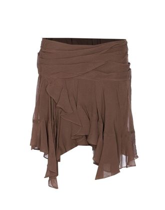 Isabel Marant Vibrant Green Skirt With Minimalistic Silhouette