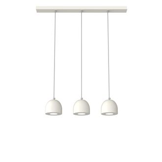 Lumicom Campanella Lampara De Techo Lineal X3 Monocolor Brillo