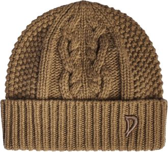 Dondup Gebreide muts - Dames - Hoeden - Bruin - ONE Size - Accessoires