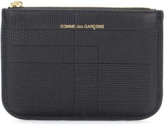 Comme Des Gar&ccedil;ons Bustina Portemonnee - Dames - Clutches - Zwart - ONE Size - Leer - Tassen