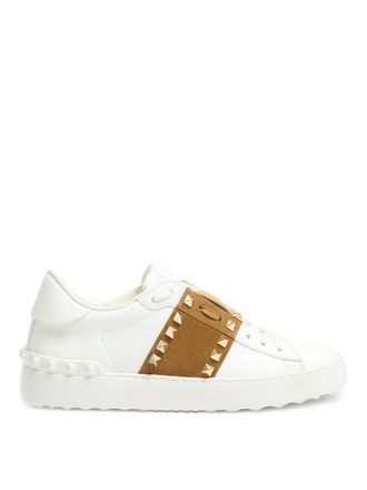 Valentino Garavani Rockstud Untitled Sneaker In Calfskin