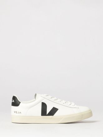 Veja Sneakers Campo Chromefree in pelle con logo a contrasto e punta tonda