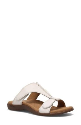 Taos Slide Show Slide Sandal in White at Nordstrom, Size 11