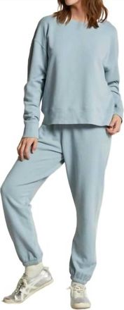 perfectwhitetee Johnny Easy Sweatpant In Sky Blue