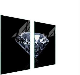 OEM Placa Protectora De Vidrio Para Estufa 75x52 Diamante