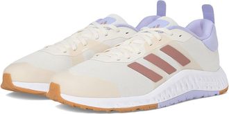 adidas Everyset Trainer Womens Shoes Chalk White/Warm Clay/Violet Tone : 9.5 B - Medium, Textile