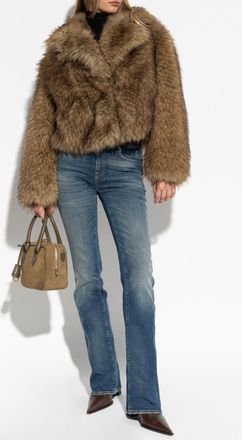 Stand Studio Samara Faux Fur, Womens, Brown
