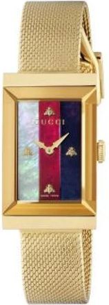 Gucci G-Frame Horloge - Dames - Horloges - Geel - ONE Size - Accessoires