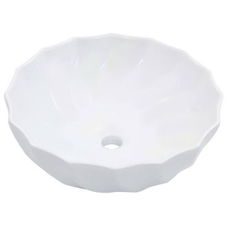 Berkfield Home Wash Basin 46x17 cm Ceramic White