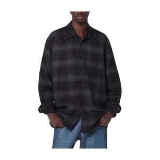 Our Legacy Above Shirt - Heren - Casual Overhemden - Zwart - XL - Katoen - Overhemden