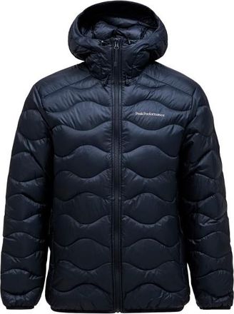 Peak Performance Helium Down Hood Jacket Daunenjacke für Herren | blau/schwarz