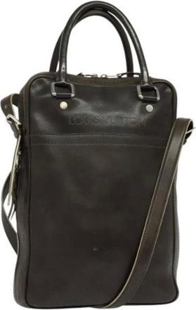 Louis Vuitton Pre-owned Handbags, female, Brown, Size: ONE SIZE Pre-owned Vintage Canvas Handbag