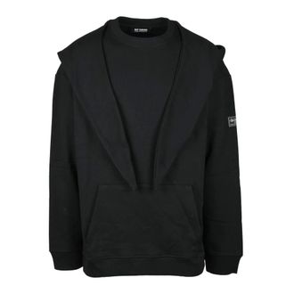 Raf Simons Hoodies, male, Black, Size: XS Maglia