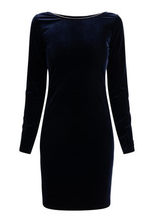 Faina avondjurk Dames donker marine