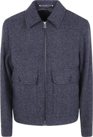 Paul Smith Jassen, Heren, Grijs, L, Harrington Jas