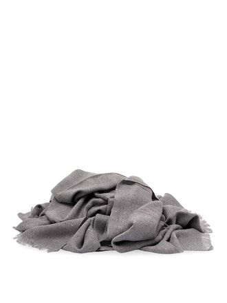 Brunello Cucinelli Cashmere and silk diamond yarn scarf