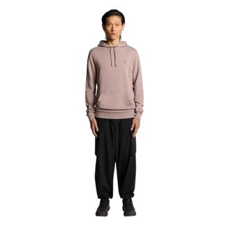 Lyle & Scott Heren-hoodie met lange mouwen en geborduurd logo (Fife)