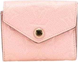 Louis Vuitton Pre-owned Wallets, female, Pink, Size: ONE SIZE Pre-owned Leather wallets