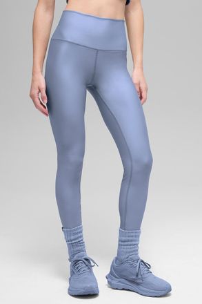 Alo | High-Waist Airlift Legging in Winter Frost Blue, Size: Medium