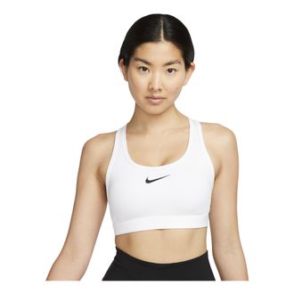 Nike (WMNS) Nike Swoosh Medium Support Sports Bra White DX6822-100