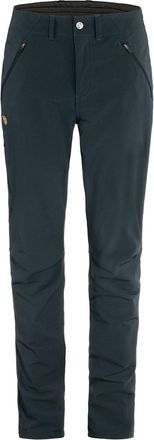 Fjällräven Womens Abisko Trail Stretch Trousers Blue 34 EU