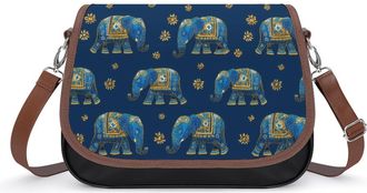 Generic Elephant Indian Fashion Womens Crossbody Bags Novelty Handbag Shoulder Bag Purse