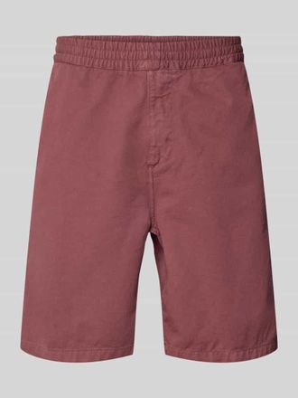 Carhartt Work in Progress Shorts mit elastischem Bund Modell FLINT in Altrosa, Gr&ouml;&szlig;e M